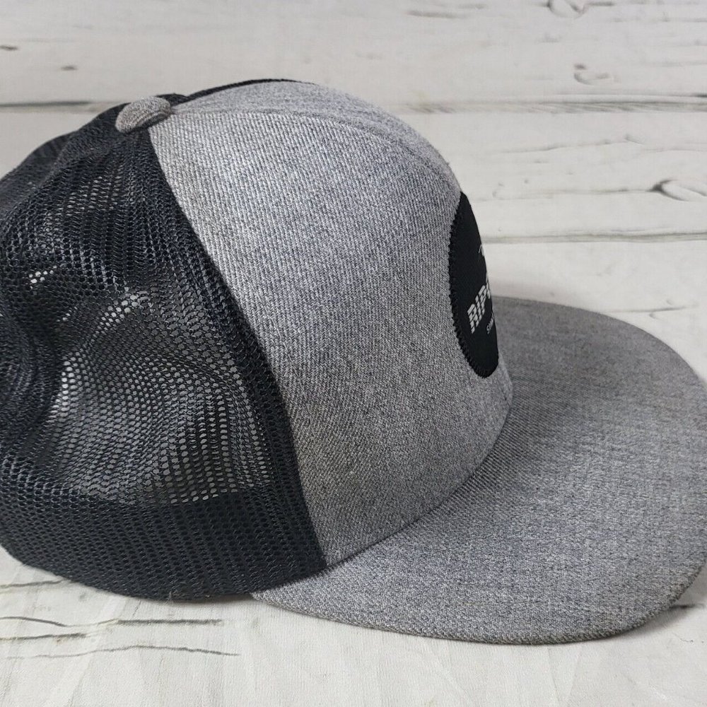 Rip Curl Grey Adjustable Mesh Snapback Baseball C… - image 3
